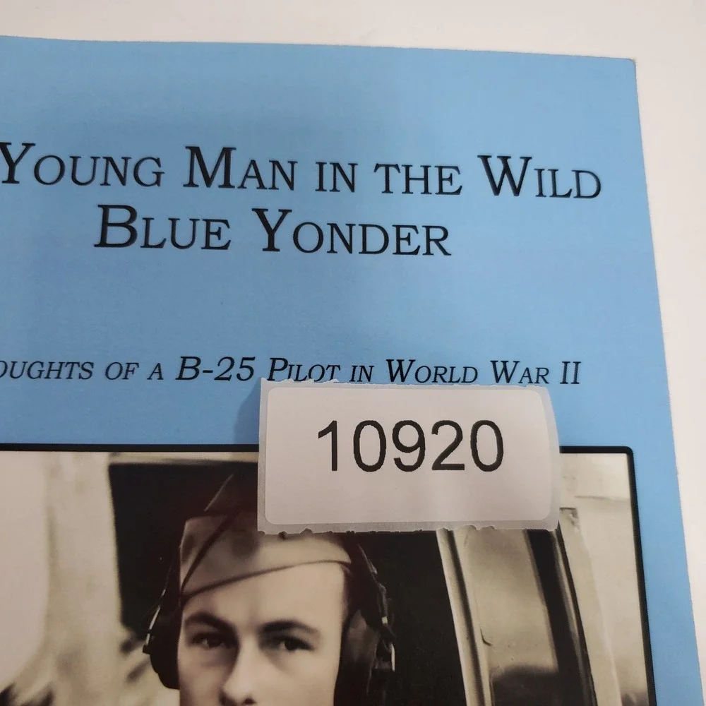 David K. Hayward A Young Man in the Wild Blue Yonder Blue Excellent Signed